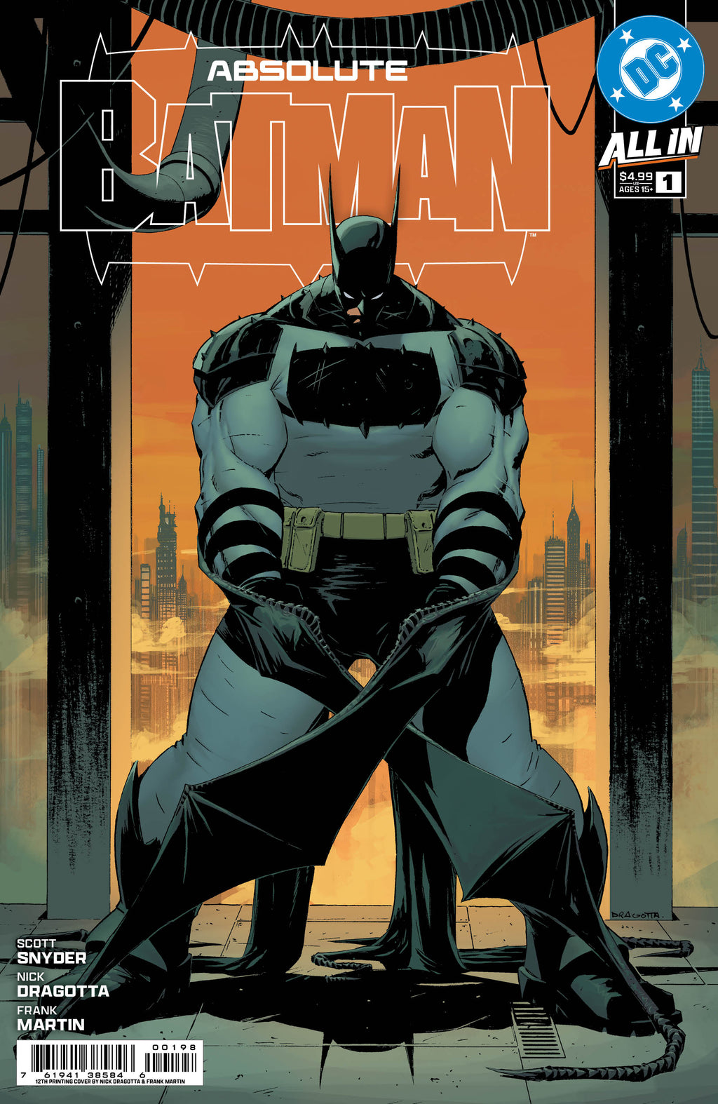 Absolute Batman #1-20 Complete Set (later Printings)