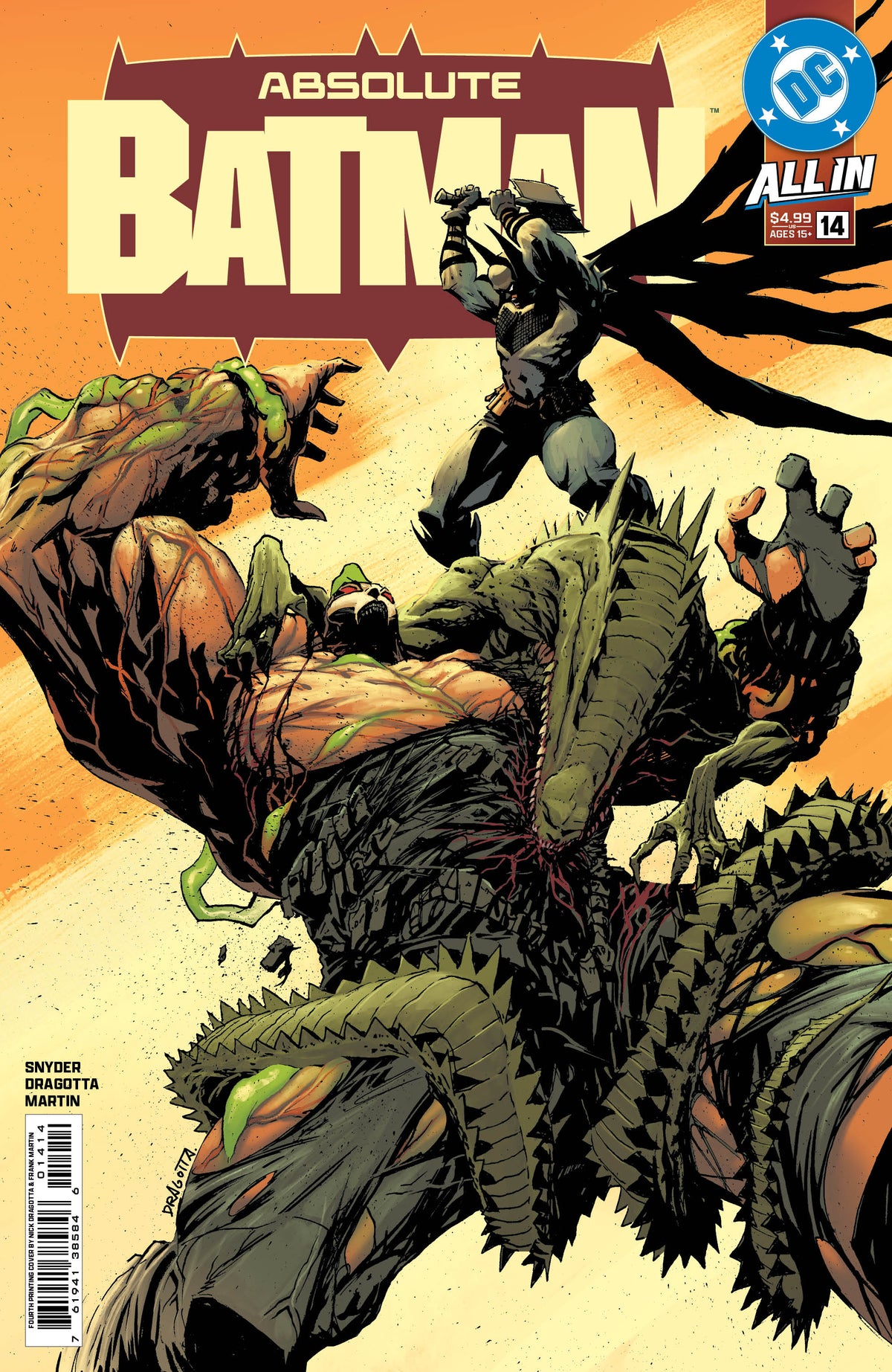Absolute Batman #1-20 Complete Set (later Printings)