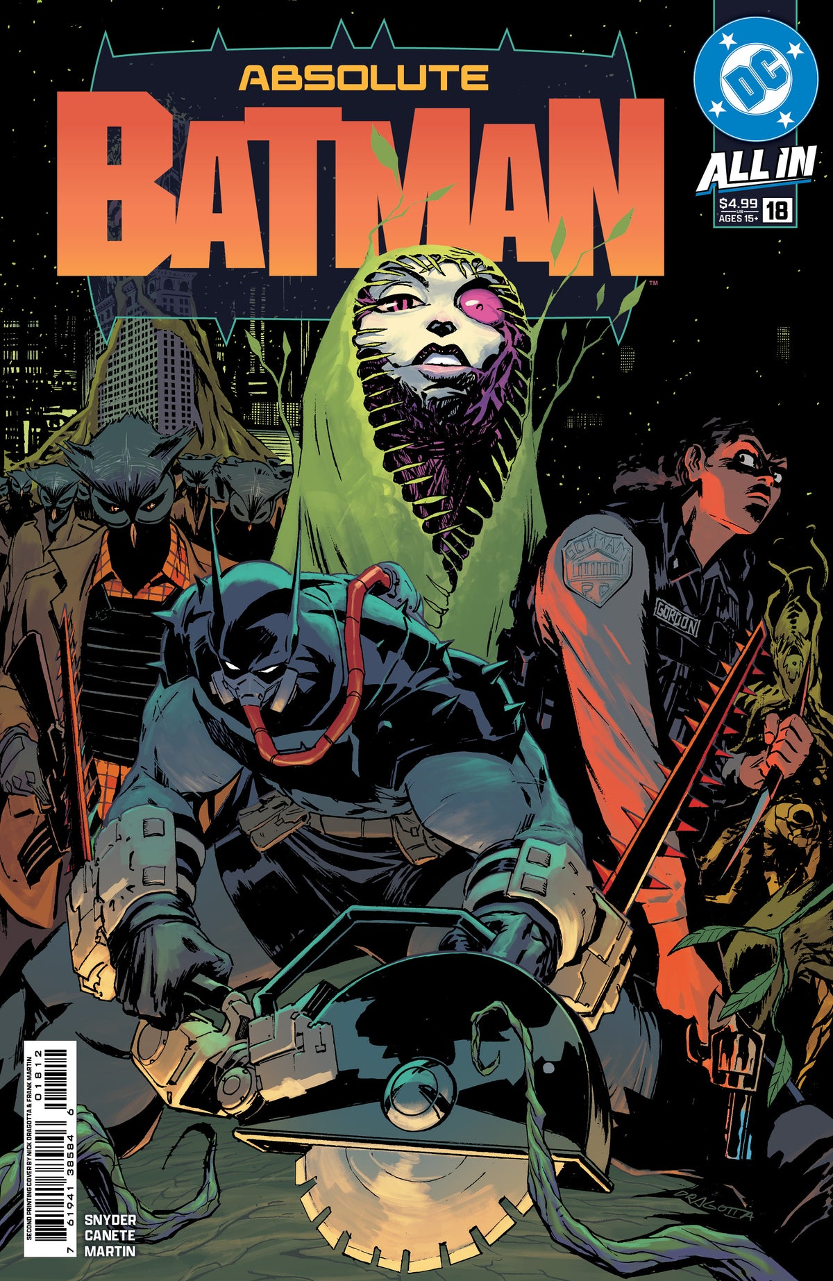 Absolute Batman #1-20 Complete Set (later Printings)