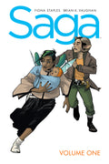 Saga Vol. 1 by Brian K. Vaughan & Fiona Staples – New Edition Trade Paperback