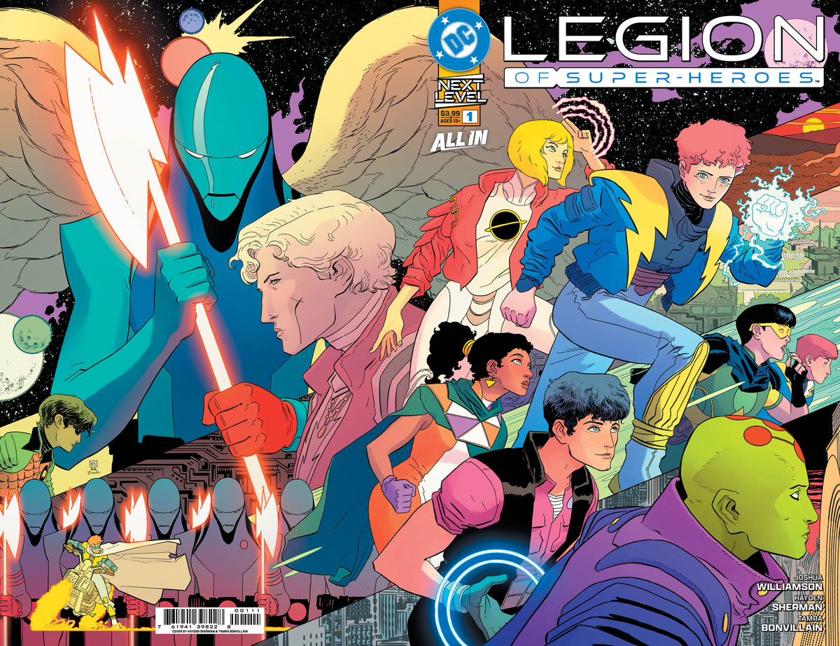Legion of Super-Heroes #1 (2026) – Cover A Hayden Sherman Wraparound