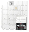 BCW Vinyl 20-Pocket Coin Pages