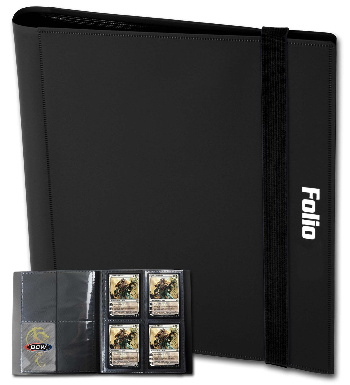 BCW Folio 4-Pocket - Black