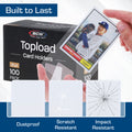 BCW 3x4 Topload Card Holders - 100 Count