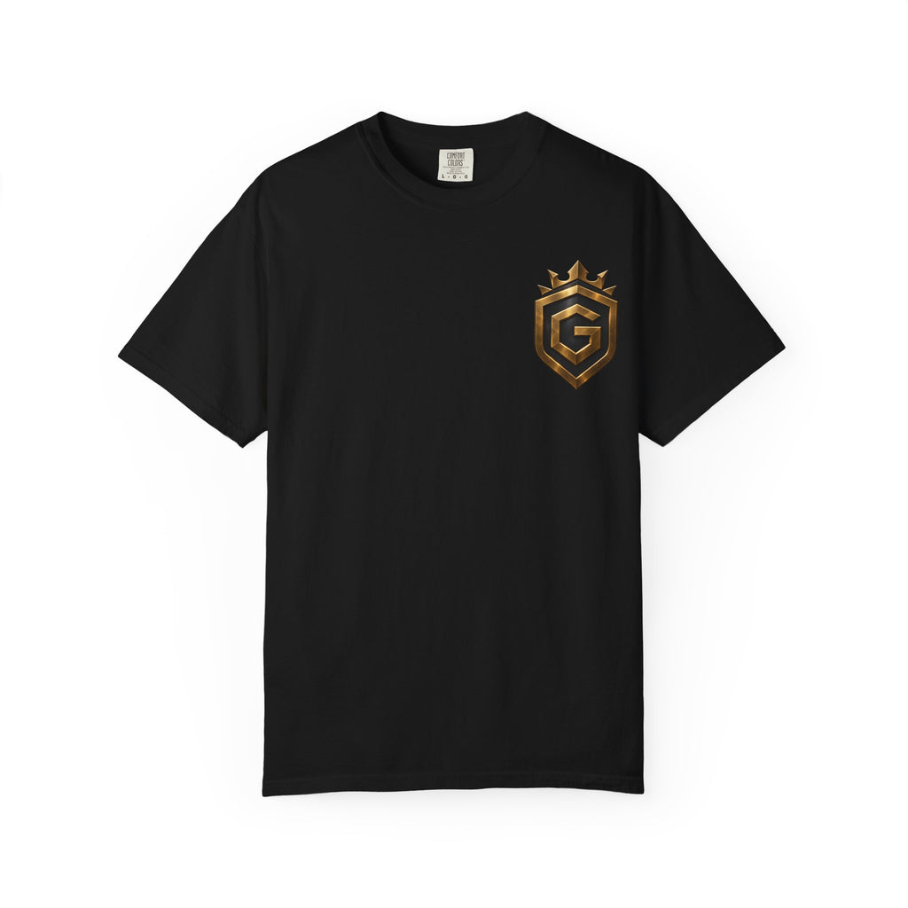 GRNGR Collectibles Logo T-Shirt — QR Back Graphic Tee