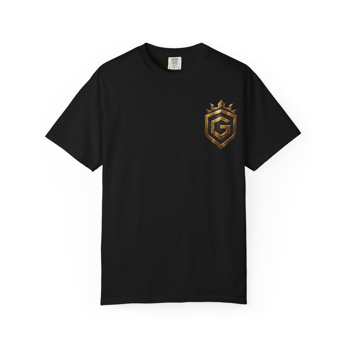 GRNGR Collectibles Logo T-Shirt — QR Back Graphic Tee