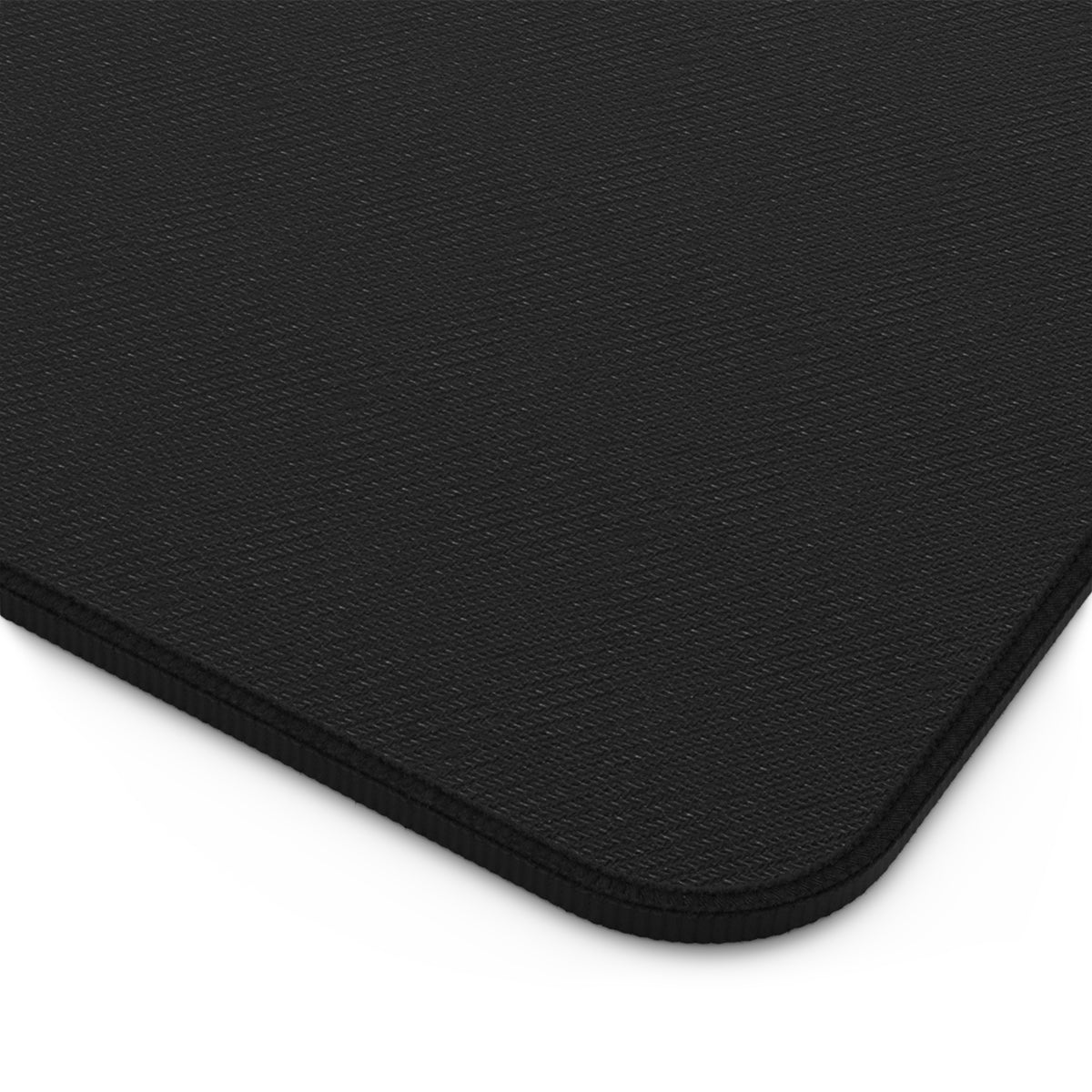 GRNGR Collectibles Gold Crest Desk Mat — Gaming/Office Mouse Pad with QR Logo