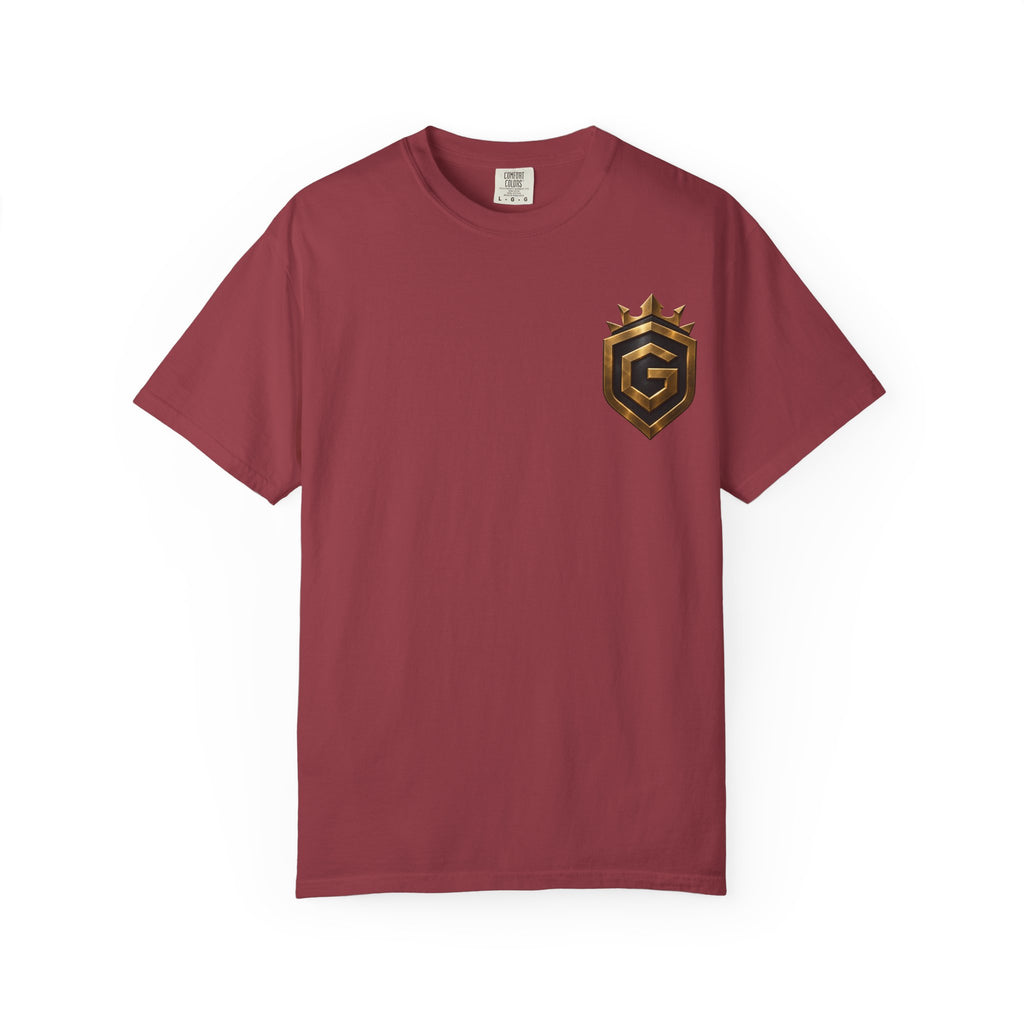 GRNGR Collectibles Logo T-Shirt — QR Back Graphic Tee