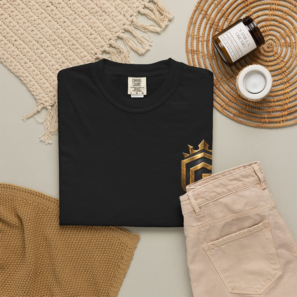 GRNGR Collectibles Logo T-Shirt — QR Back Graphic Tee