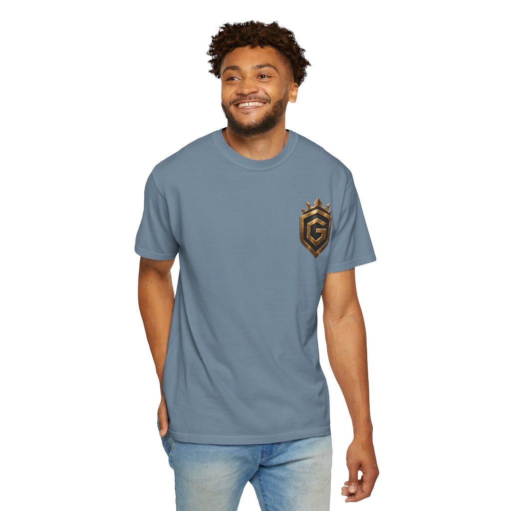 GRNGR Collectibles Logo T-Shirt — QR Back Graphic Tee