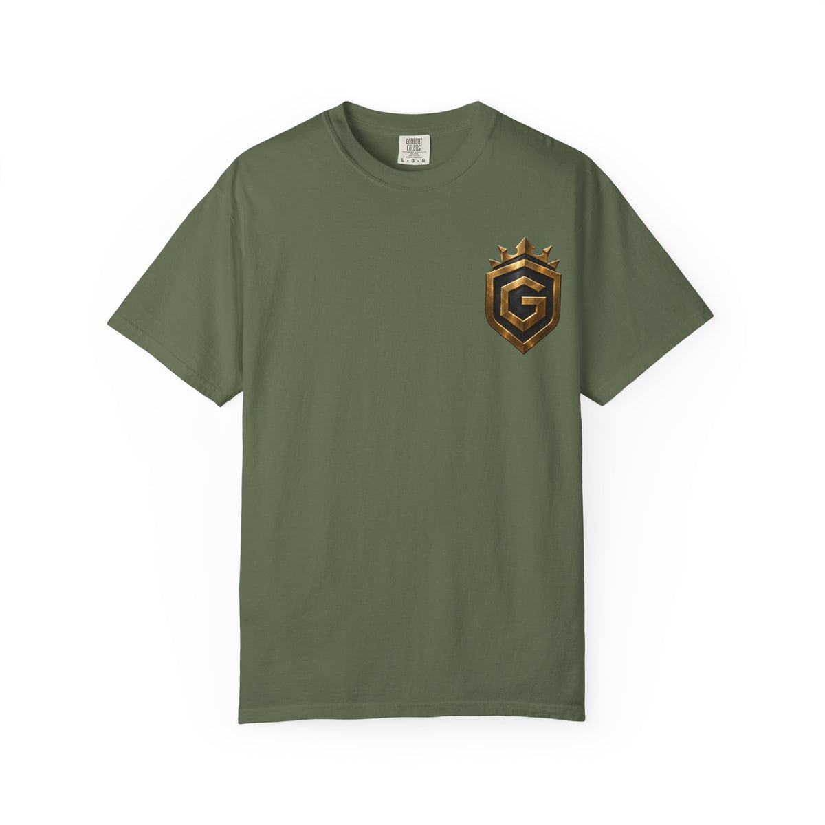 GRNGR Collectibles Logo T-Shirt — QR Back Graphic Tee
