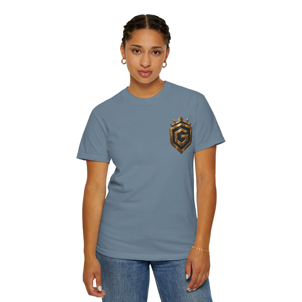 GRNGR Collectibles Logo T-Shirt — QR Back Graphic Tee