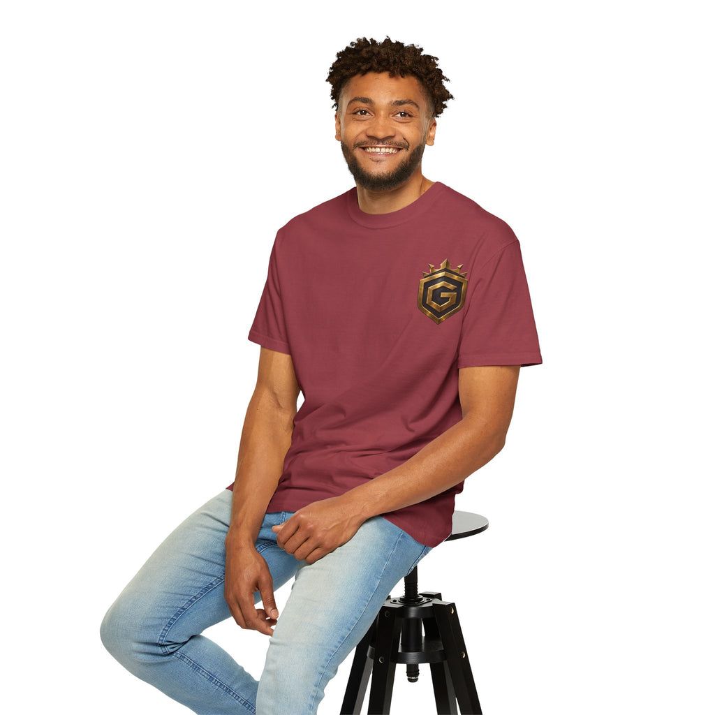 GRNGR Collectibles Logo T-Shirt — QR Back Graphic Tee