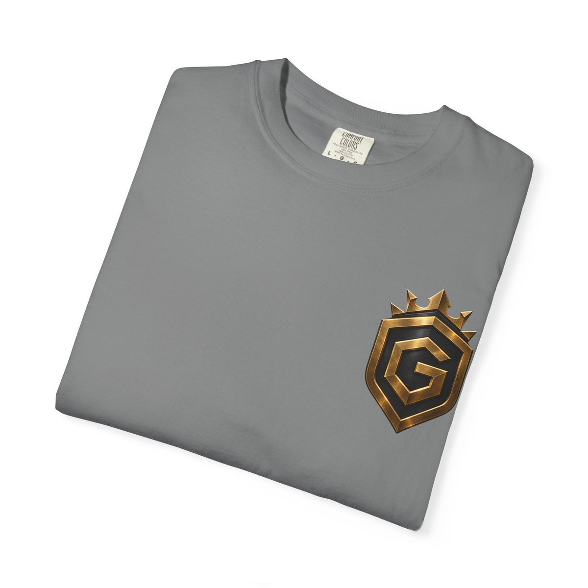 GRNGR Collectibles Logo T-Shirt — QR Back Graphic Tee