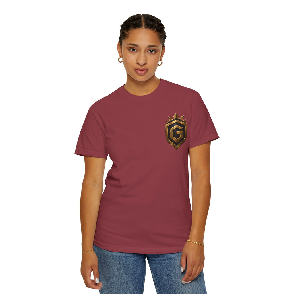 GRNGR Collectibles Logo T-Shirt — QR Back Graphic Tee