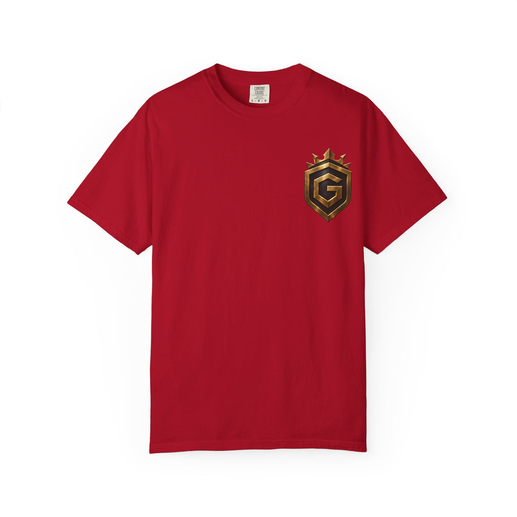 GRNGR Collectibles Logo T-Shirt — QR Back Graphic Tee
