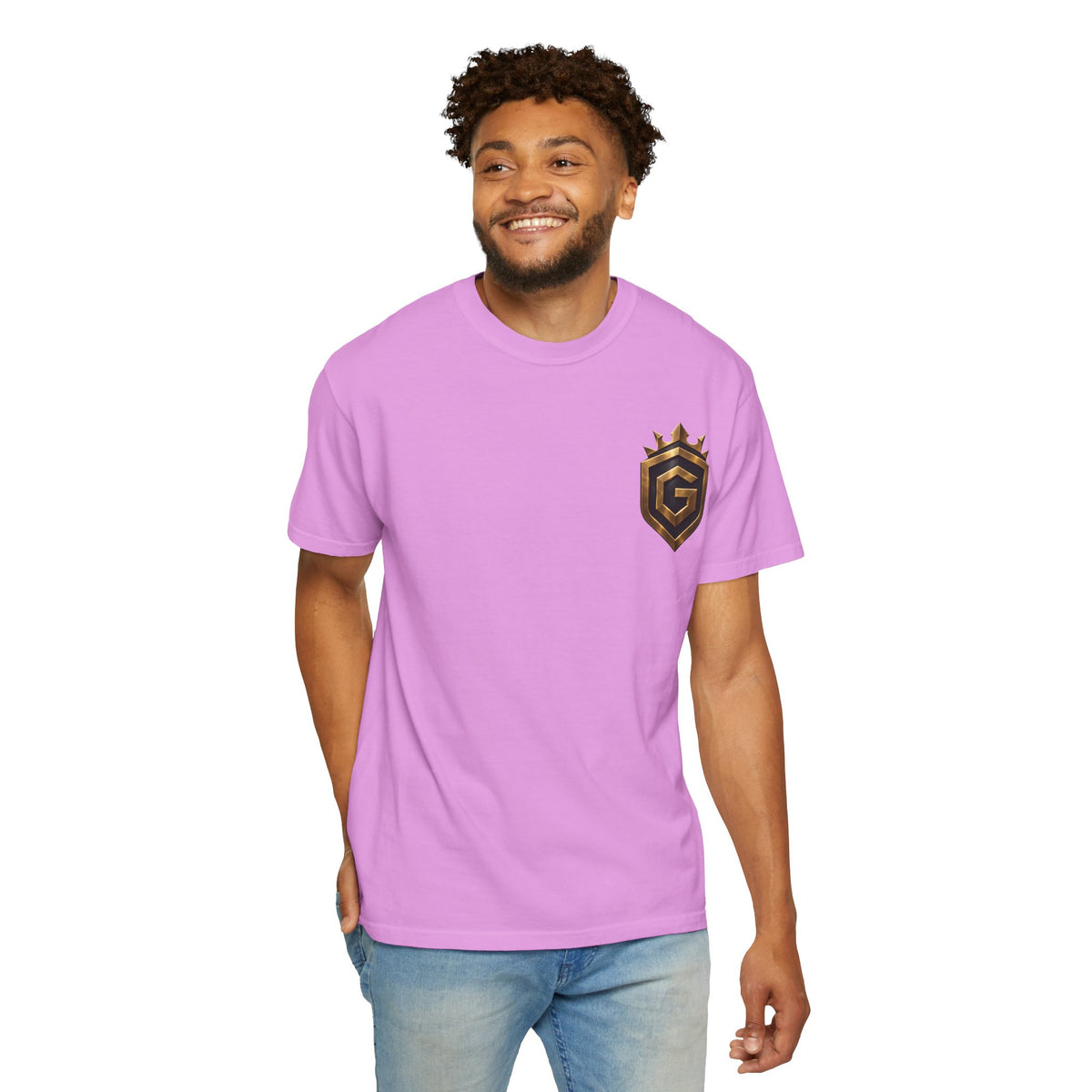 GRNGR Collectibles Logo T-Shirt — QR Back Graphic Tee