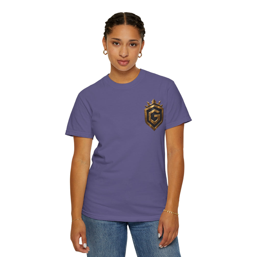 GRNGR Collectibles Logo T-Shirt — QR Back Graphic Tee