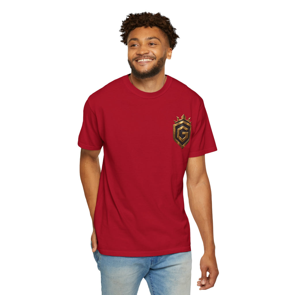 GRNGR Collectibles Logo T-Shirt — QR Back Graphic Tee