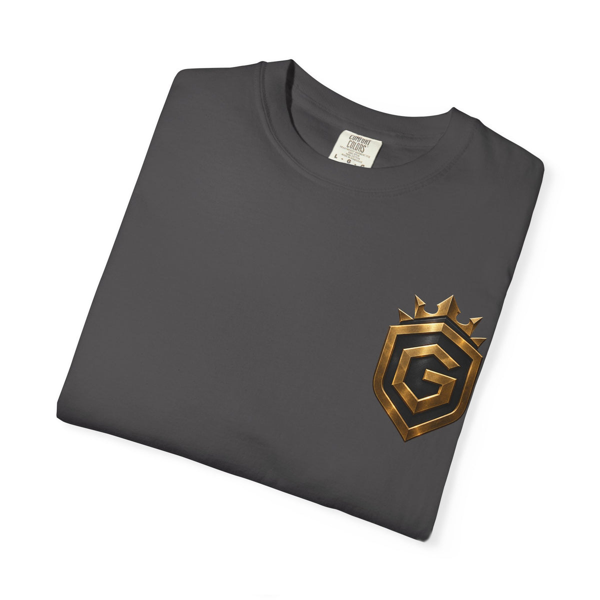 GRNGR Collectibles Logo T-Shirt — QR Back Graphic Tee