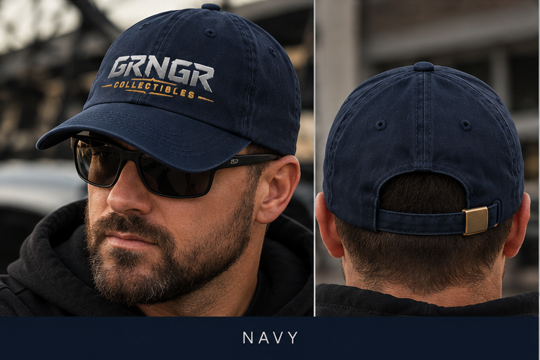 GRNGR Collectibles Embroidered Dad Hat — Vintage Streetwear Cap