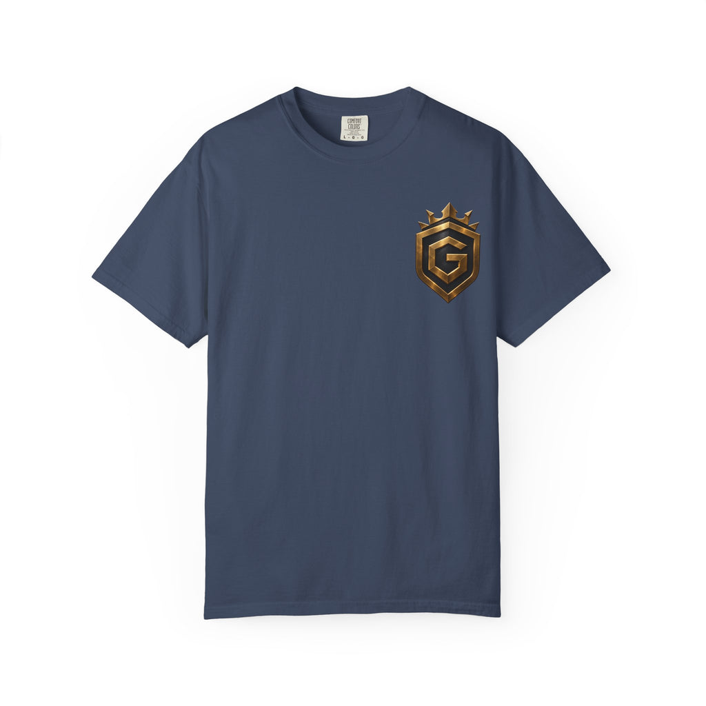 GRNGR Collectibles Logo T-Shirt — QR Back Graphic Tee