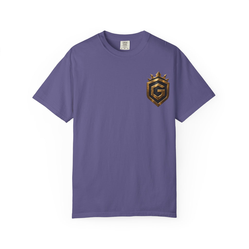GRNGR Collectibles Logo T-Shirt — QR Back Graphic Tee