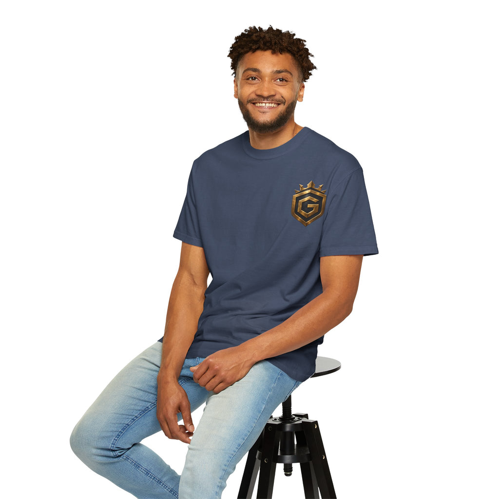 GRNGR Collectibles Logo T-Shirt — QR Back Graphic Tee