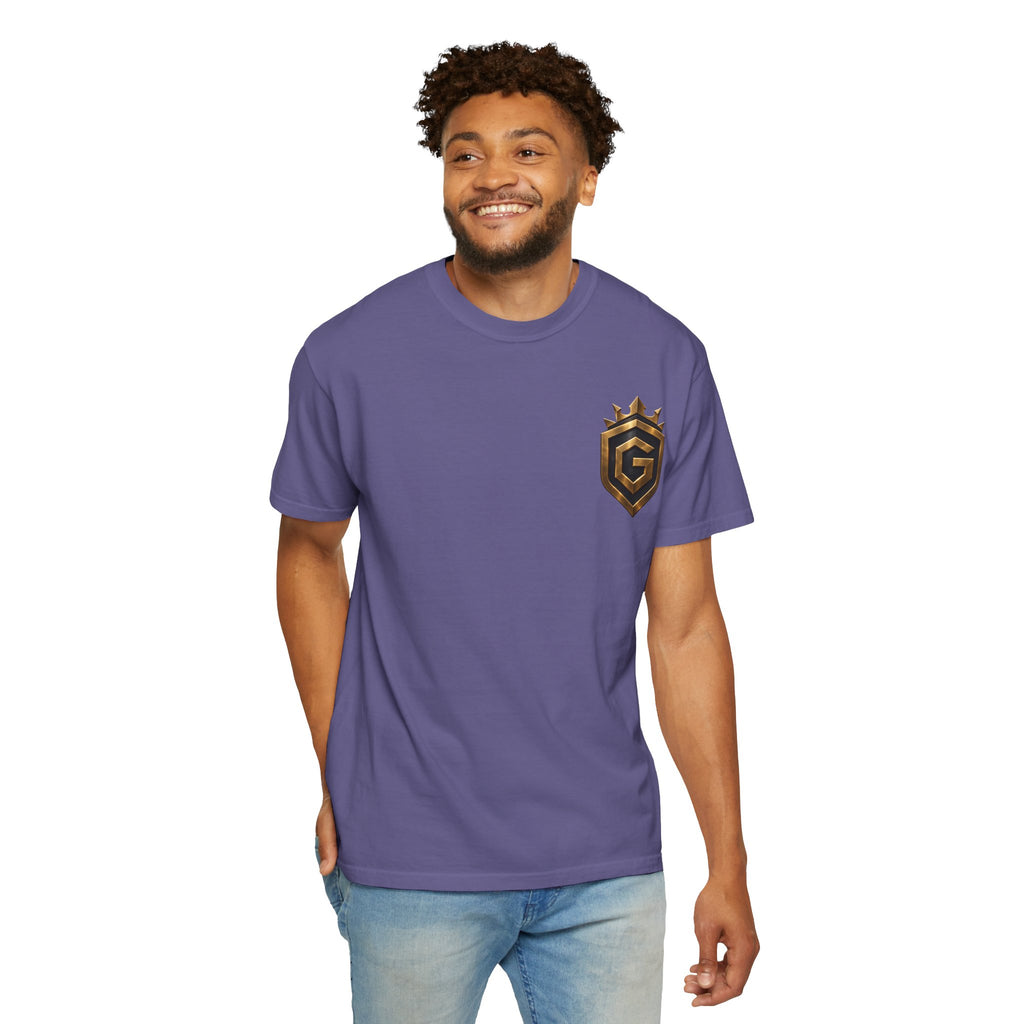 GRNGR Collectibles Logo T-Shirt — QR Back Graphic Tee