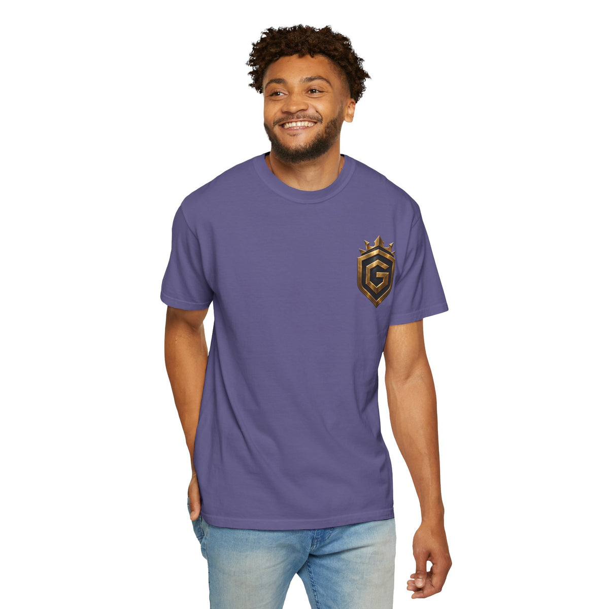 GRNGR Collectibles Logo T-Shirt — QR Back Graphic Tee