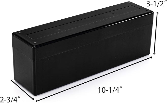 Coin Slab Storage Box | 20 Slotted Plastic Coin Slab Holder Organizer Case for Graded Coins Storage