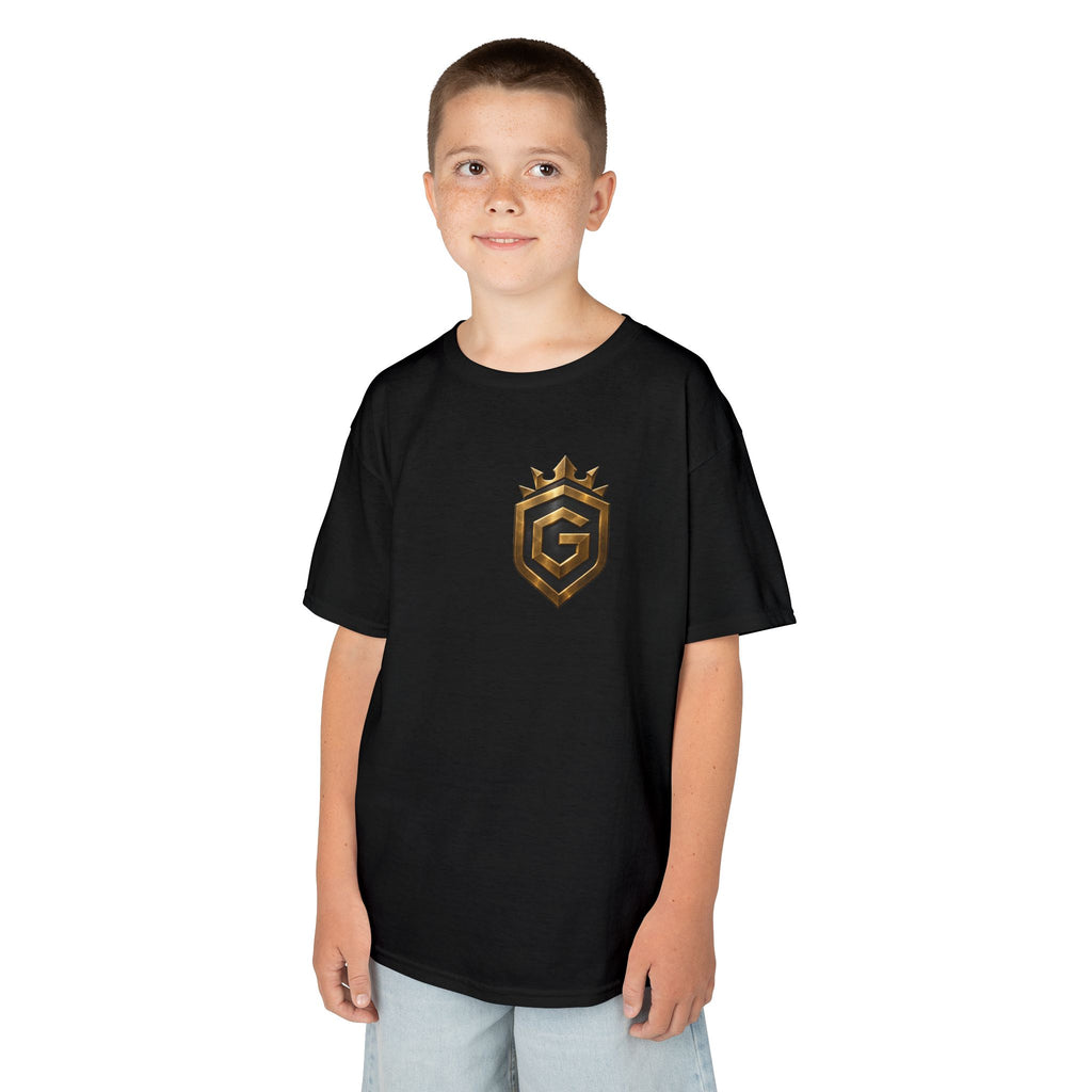 GRNGR Logo Kids Tee | GRNGR Collectibles QR Back