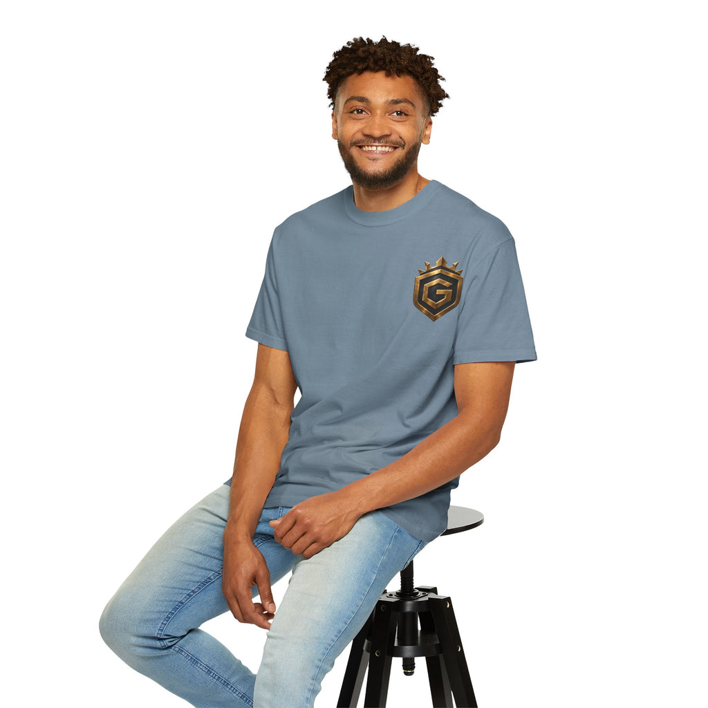 GRNGR Collectibles Logo T-Shirt — QR Back Graphic Tee