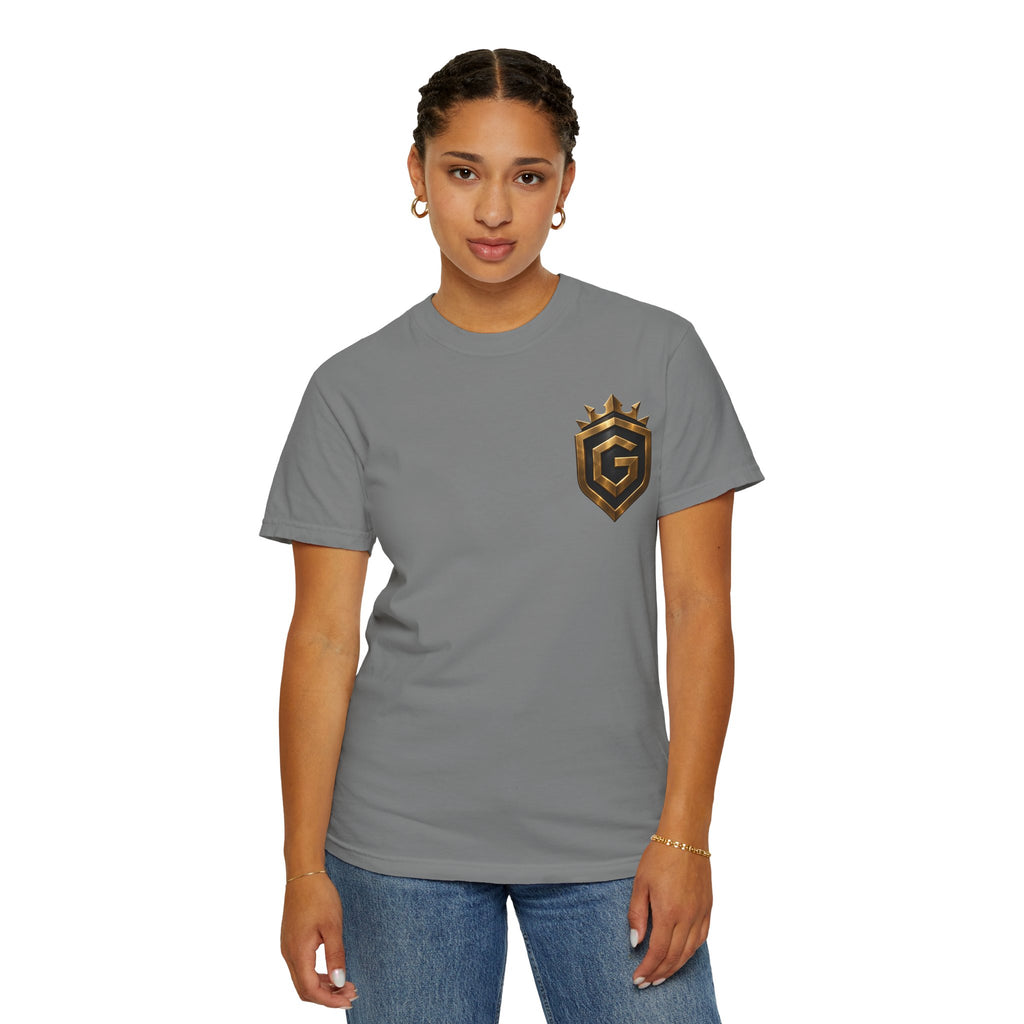 GRNGR Collectibles Logo T-Shirt — QR Back Graphic Tee