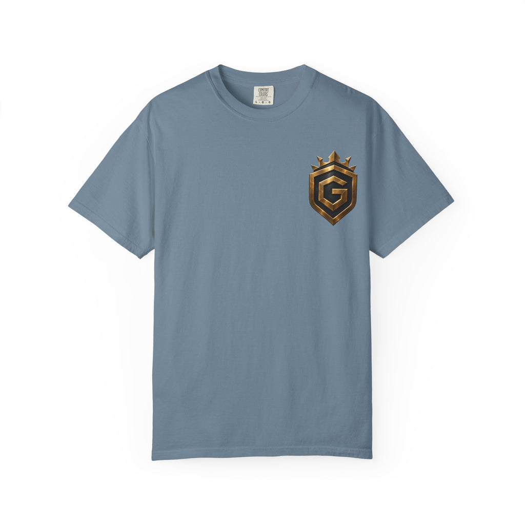 GRNGR Collectibles Logo T-Shirt — QR Back Graphic Tee