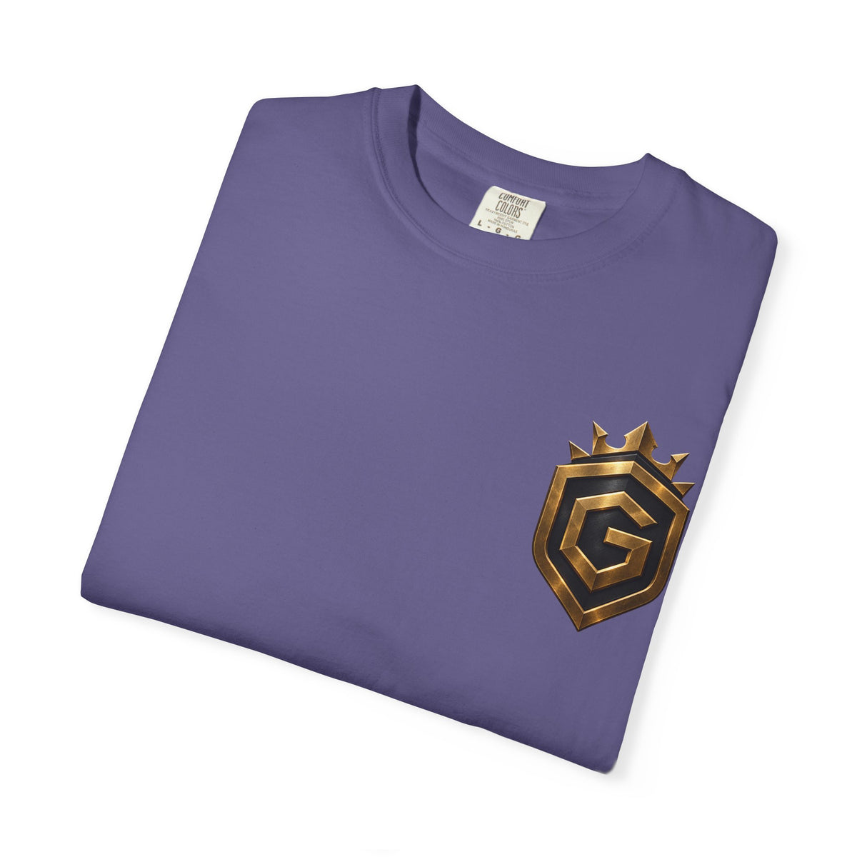 GRNGR Collectibles Logo T-Shirt — QR Back Graphic Tee