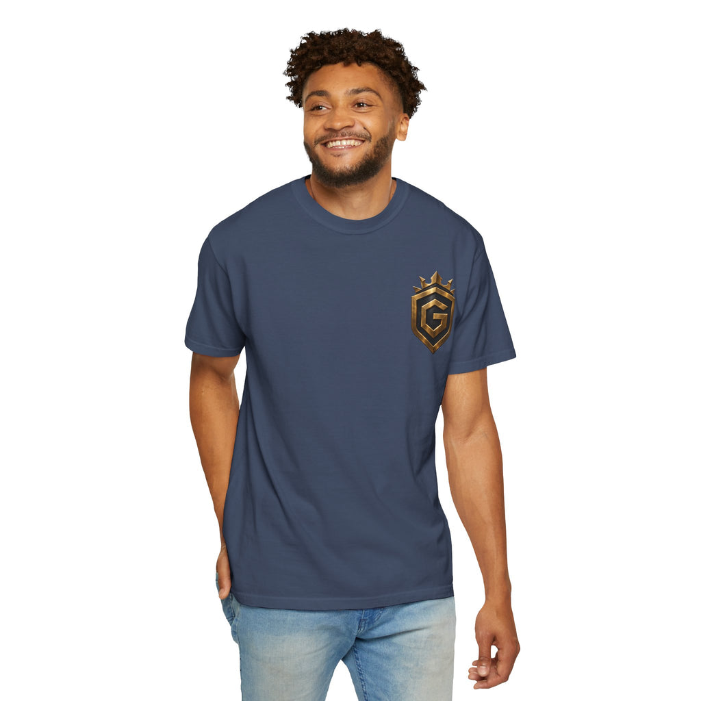 GRNGR Collectibles Logo T-Shirt — QR Back Graphic Tee