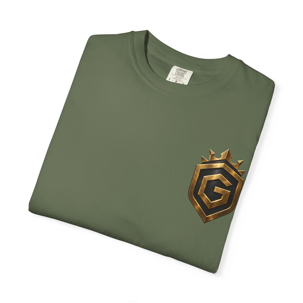 GRNGR Collectibles Logo T-Shirt — QR Back Graphic Tee