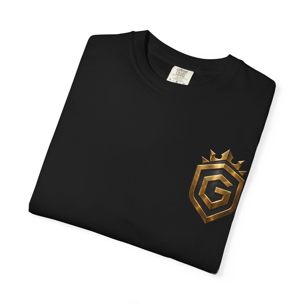 GRNGR Collectibles Logo T-Shirt — QR Back Graphic Tee