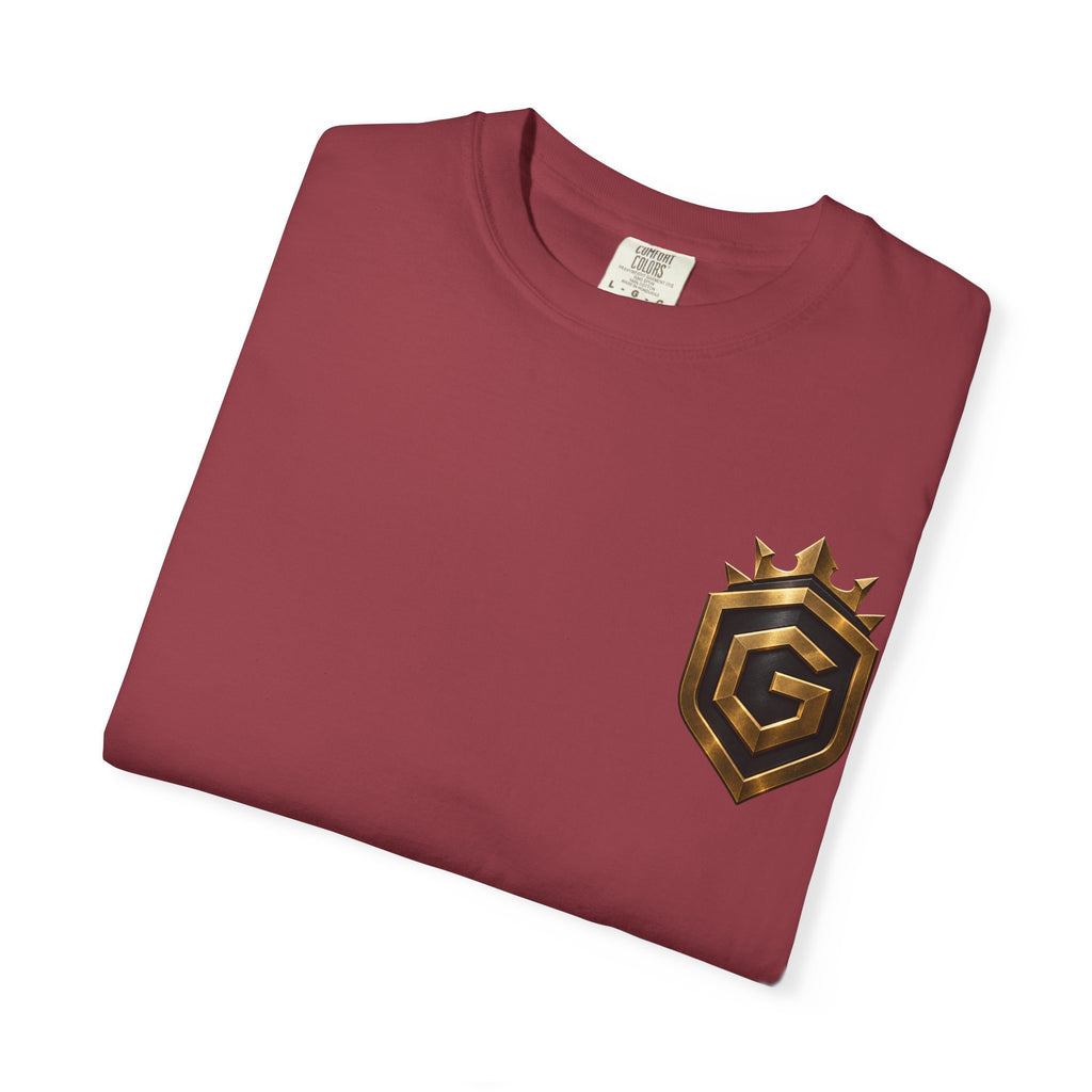 GRNGR Collectibles Logo T-Shirt — QR Back Graphic Tee