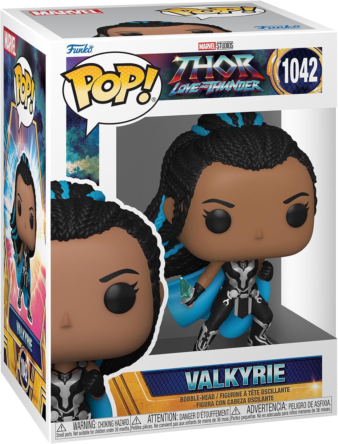 Thor Love and Thunder Funko Pop! 3-Figure Set - Ravager Thor, Valkyrie & Gorr