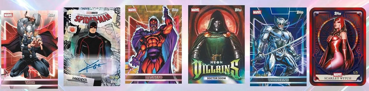 2026 Topps Marvel Neon Box - Sealed