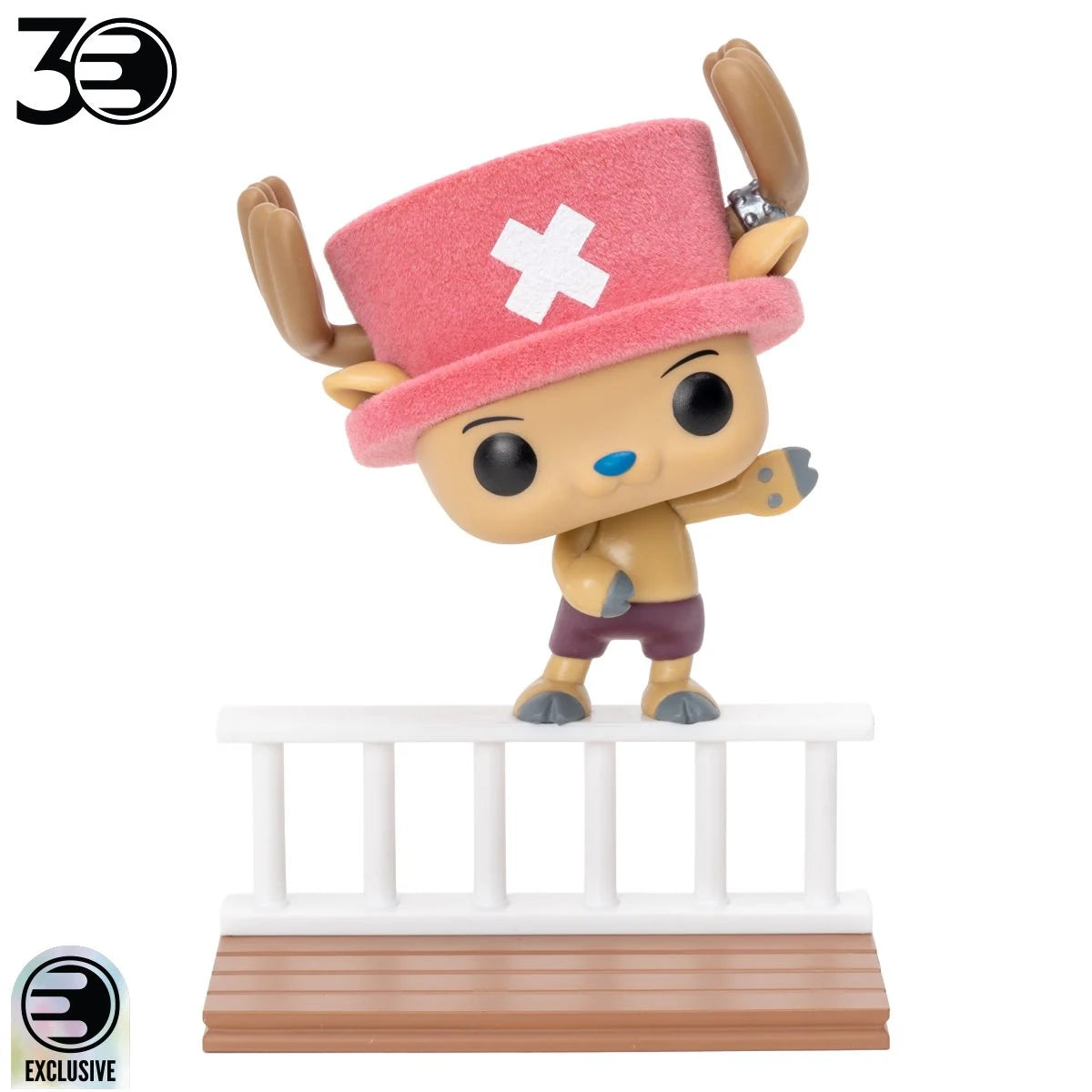 One Piece Tony Tony Chopper (Going Merry) Flocked Funko Pop! #2332 – EE Exclusive