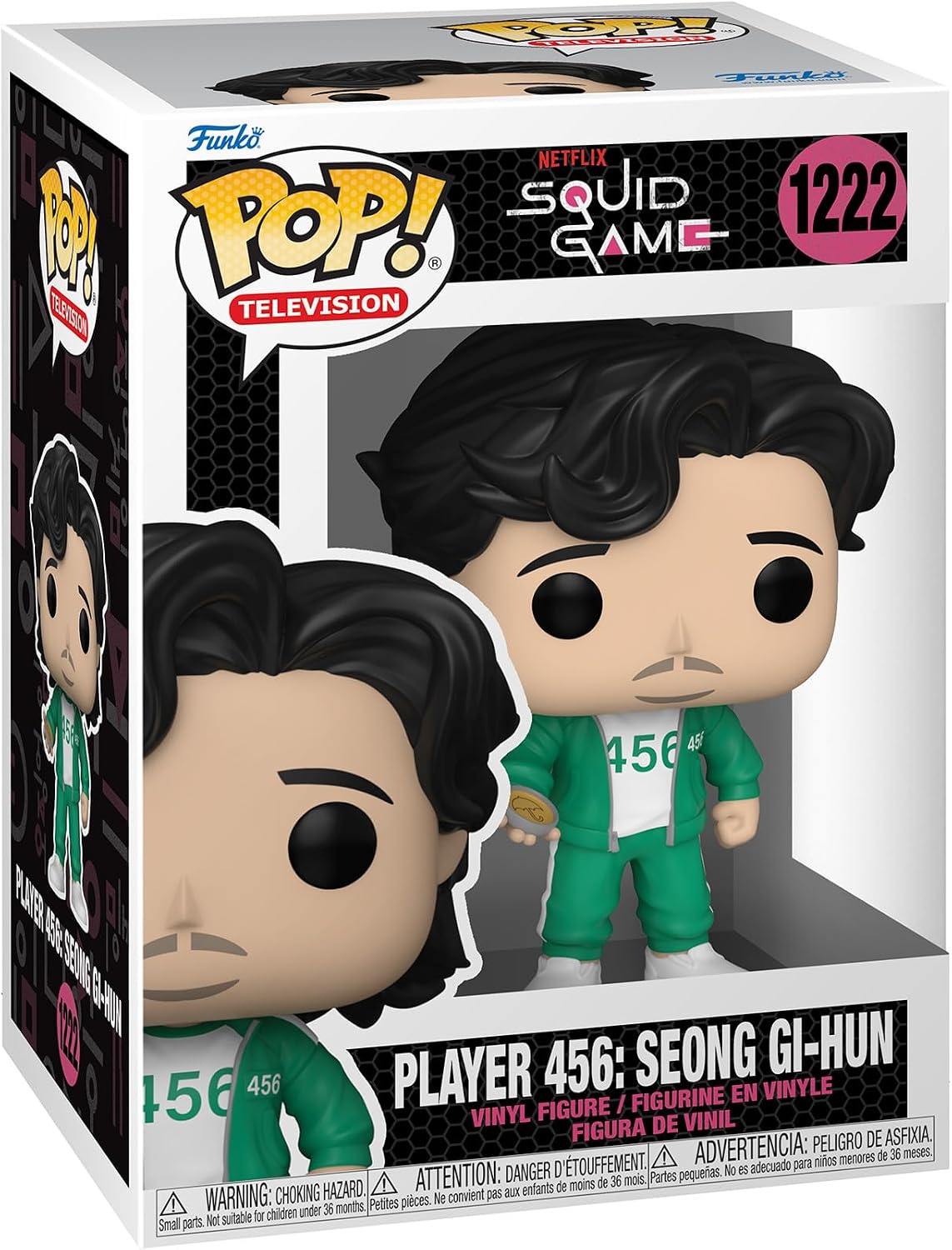 Squid Game Player 456 Seong Gi-hun Funko Pop! #1222