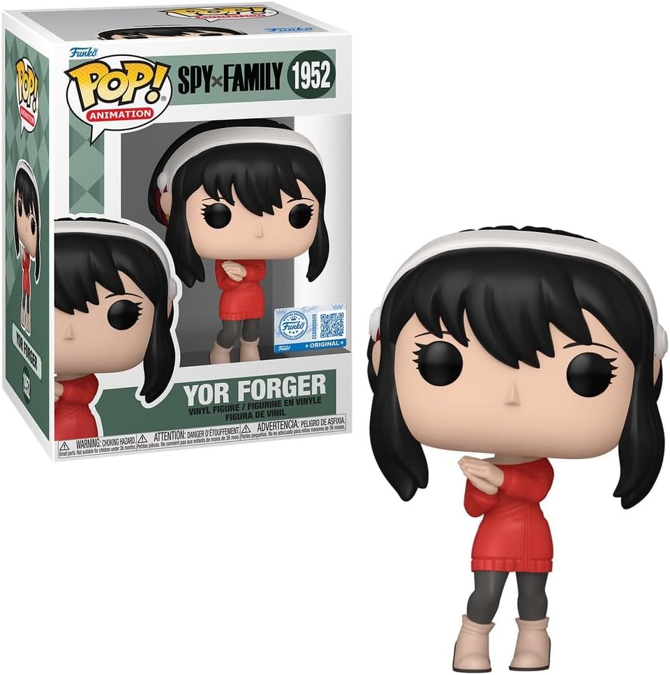 Spy x Family Funko Pop! 4-Figure Set - Loid, Anya & Two Yor Figures