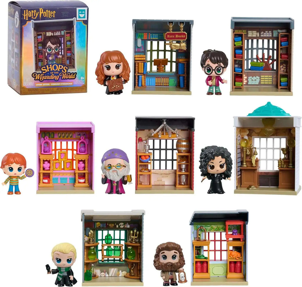 Harry Potter Happy Haul Shops of the Wizarding World Scene Setters – Single Blind Box