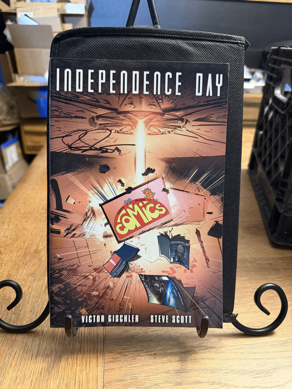 Independence Day #1 (2016 Three Alarm Comics Signed Variant) (2nd copy signature)
