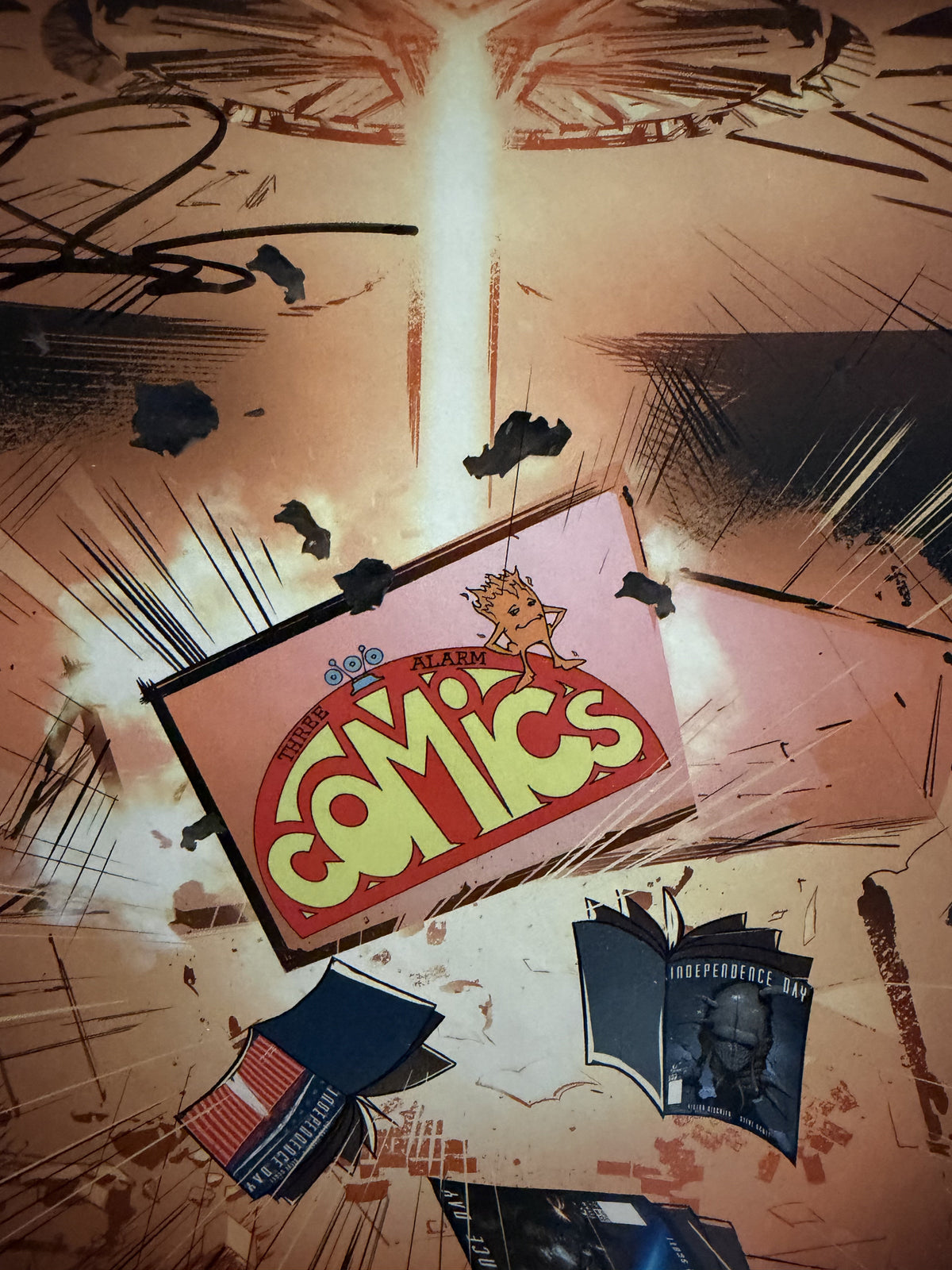 Independence Day #1 (2016 Three Alarm Comics Signed Variant)