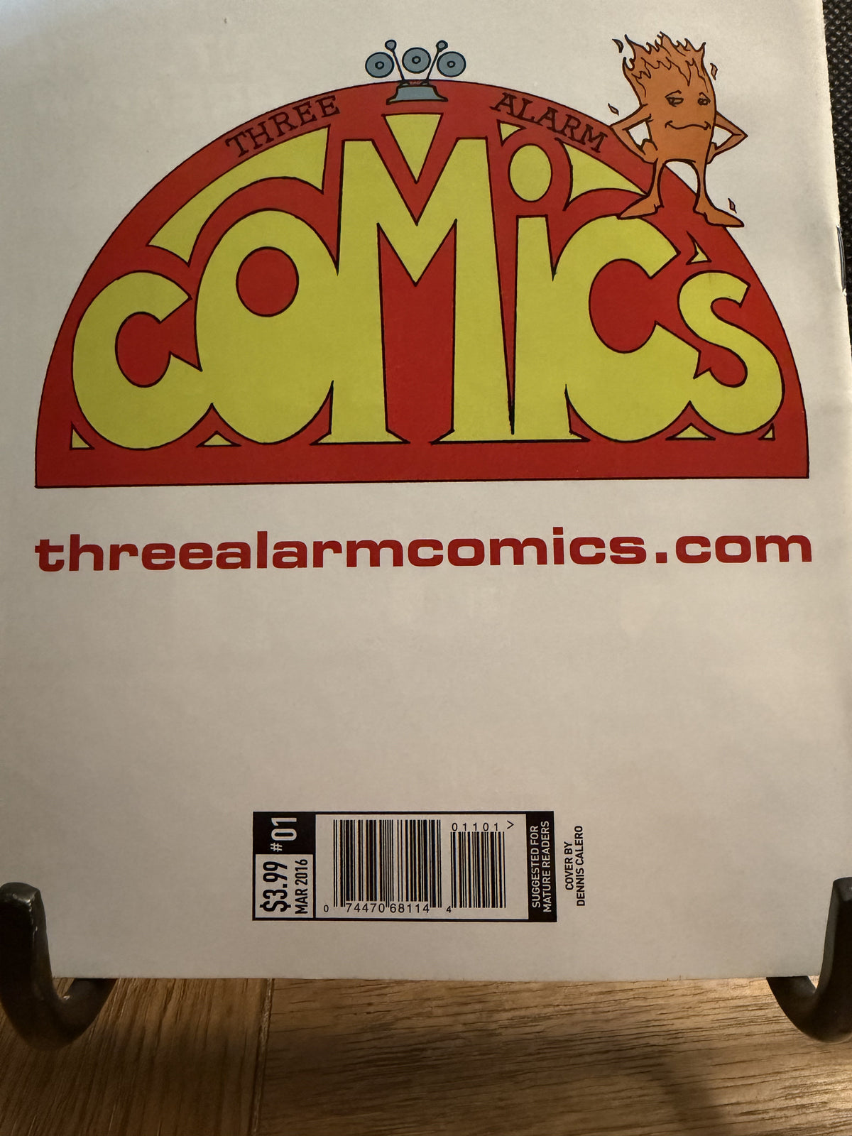 Independence Day #1 (2016 Three Alarm Comics Signed Variant) (2nd copy signature)