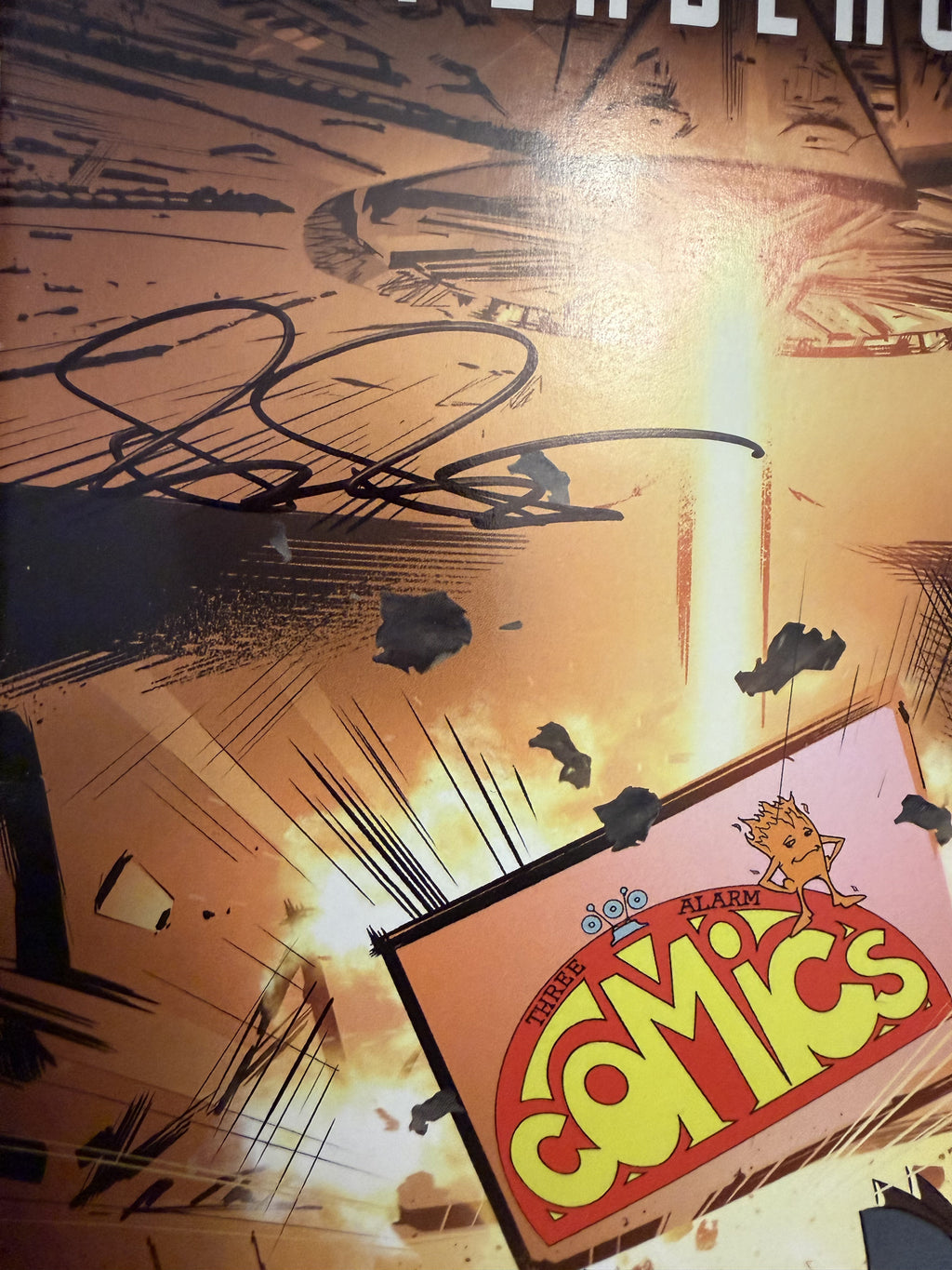 Independence Day #1 (2016 Three Alarm Comics Signed Variant) (2nd copy signature)